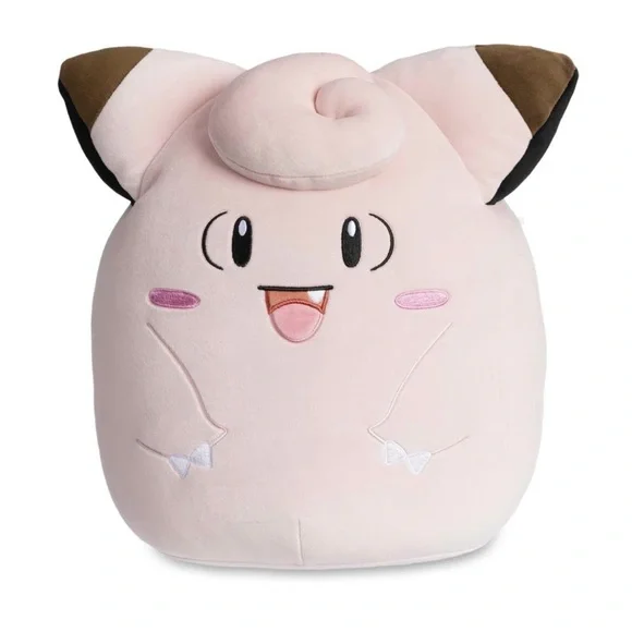 Squishmallows 12” Pokemon Clefairy Pokémon Center Exclusive